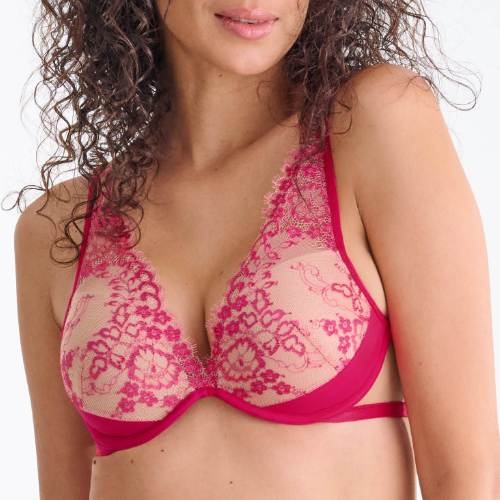 Lisca Highlight raspberry push up bh
