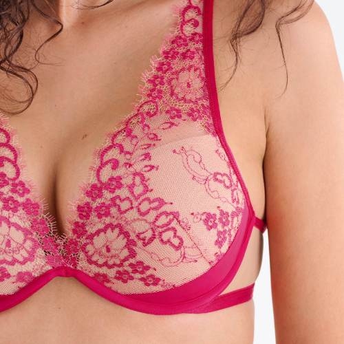Lisca Highlight raspberry push up bh