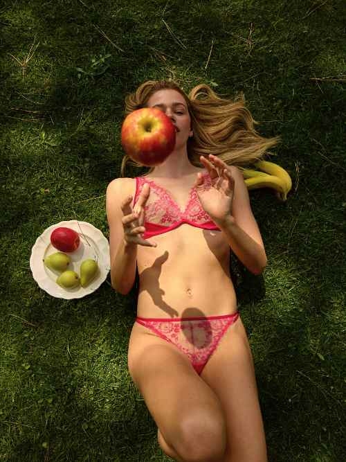 Lisca Highlight raspberry brasilianischer slip