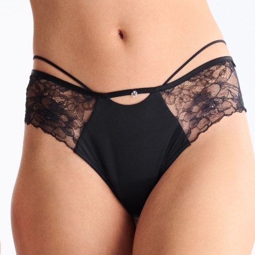 Lisca Destiny schwarz brasilianischer slip