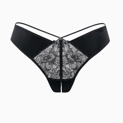 Lisca Destiny schwarz brasilianischer slip