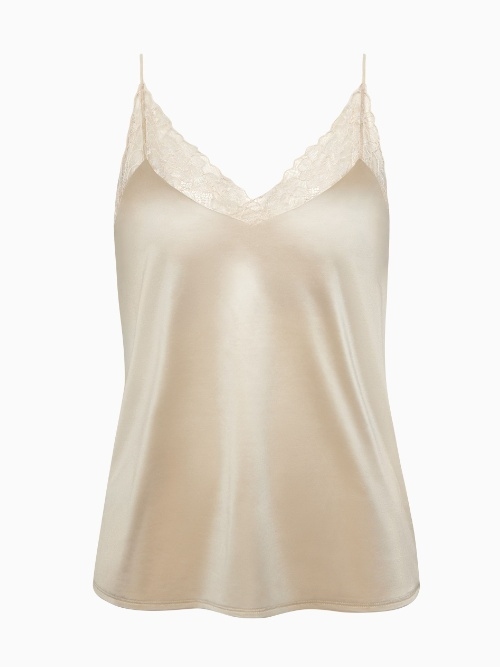 Lisca Destiny cremefarbig spaghetti top