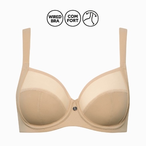 Lisca Tina beige nicht geformter bh
