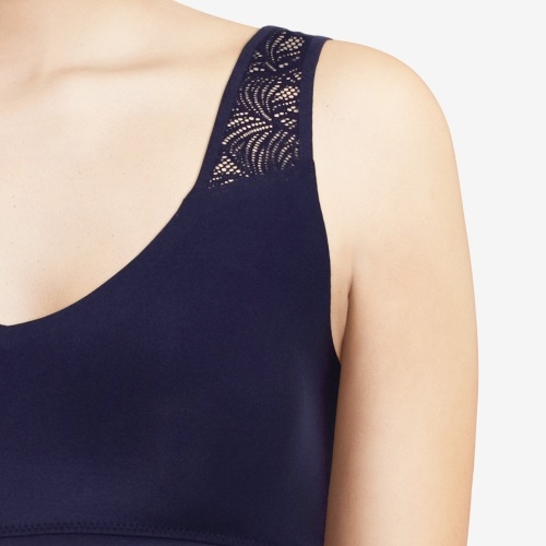 Chantelle SoftStretch blau vorgeformter bh