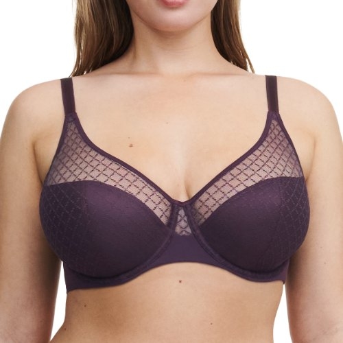 Chantelle Norah Chic aubergine nicht geformter bh