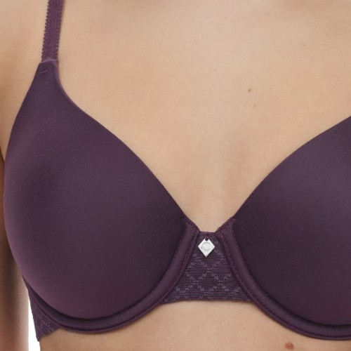 Chantelle Norah Chic aubergine vorgeformter bh