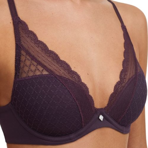 Chantelle Norah Chic aubergine vorgeformter bh