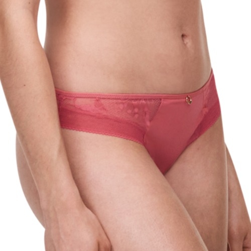 Chantelle True Lace koralle brasilianischer slip