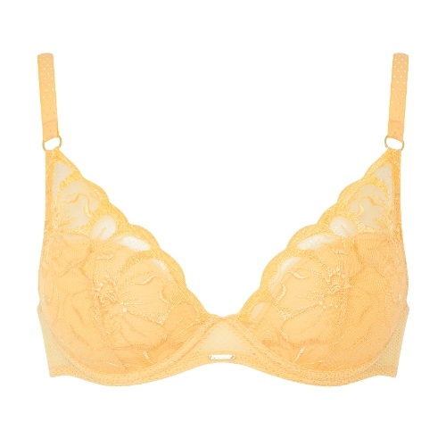 Chantelle Fleurs gelb vorgeformter bh