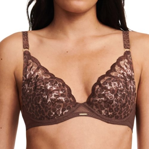Chantelle Fleurs braun vorgeformter bh