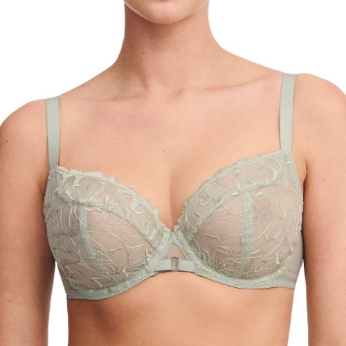 Chantelle Fleurs grün nicht geformter bh