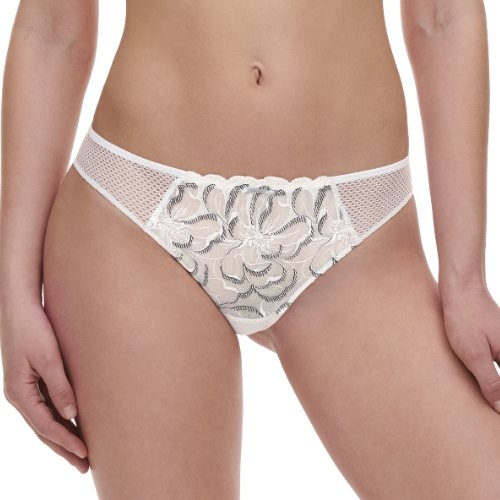 Chantelle Fleurs weiß/schwarz brasilianischer slip