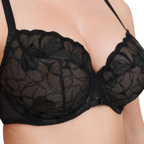 Chantelle Fleurs Signature schwarz vorgeformter bh