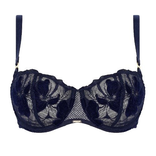 Chantelle Fleurs Signature navy-blau nicht geformter bh