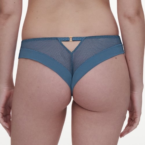 Chantelle Fleurs Signature jeans blau slip