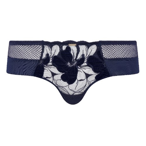 Chantelle Fleurs Signature navy-blau hipster