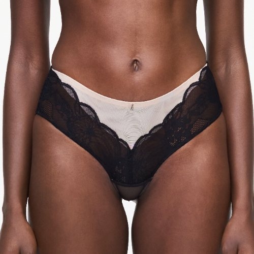 Chantelle Midnight Flowers schwarz hipster