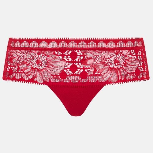 Chantelle Day to Night poppy red hipster