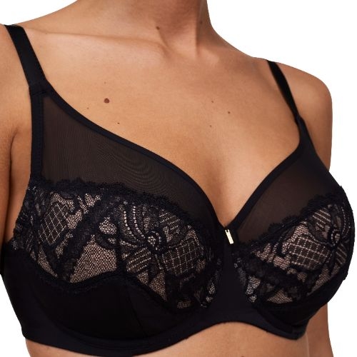 Chantelle Orangerie Dream schwarz nicht geformter bh