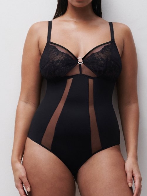 Chantelle Crush schwarz korselett