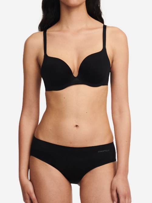 Chantelle Essentiall schwarz push up bh