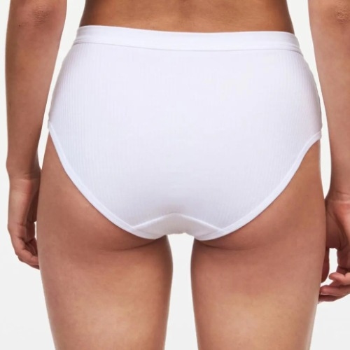 Chantelle Cotton Comfort weiß hoher slip