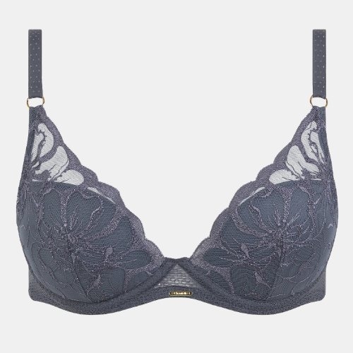 Chantelle Fleurs grau vorgeformter bh