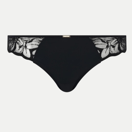 Chantelle Fleurs schwarz slip