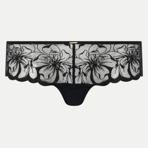 Chantelle Fleurs schwarz hipster
