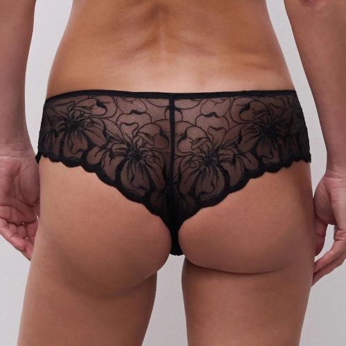 Chantelle Fleurs schwarz hipster