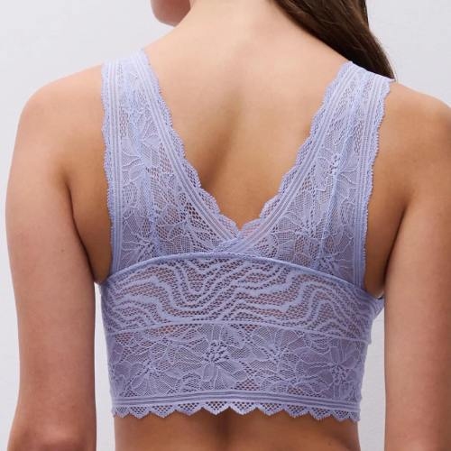 Chantelle Floral Touch jeans blau ohne bügel bh