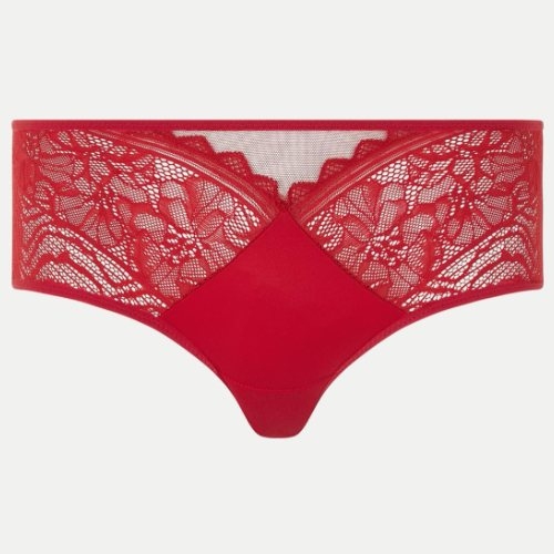 Chantelle Floral Touch scarlet red hipster