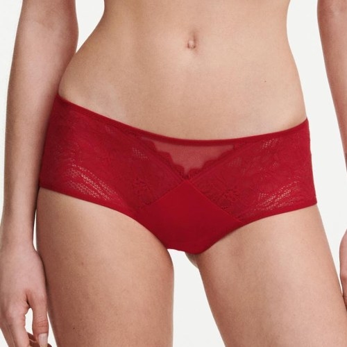 Chantelle Floral Touch scarlet red hipster