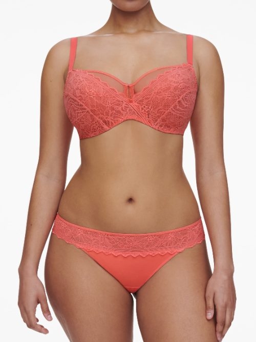 Chantelle Floral Touch koralle slip