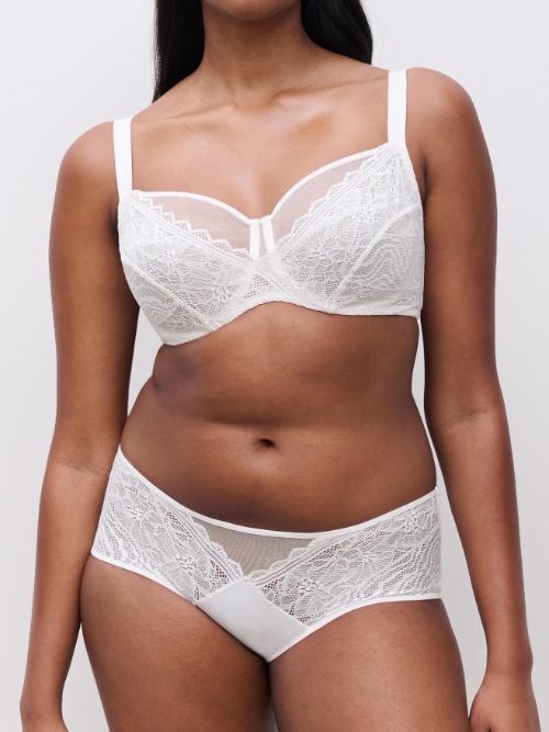 Chantelle Floral Touch weiß nicht geformter bh