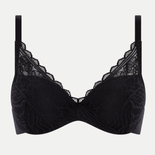 Chantelle Floral Touch schwarz vorgeformter bh