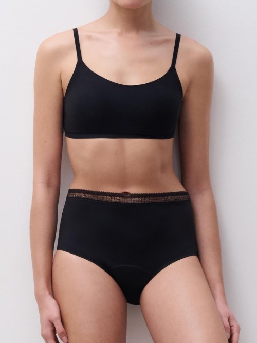Chantelle Period Panty Essential schwarz perioden slip