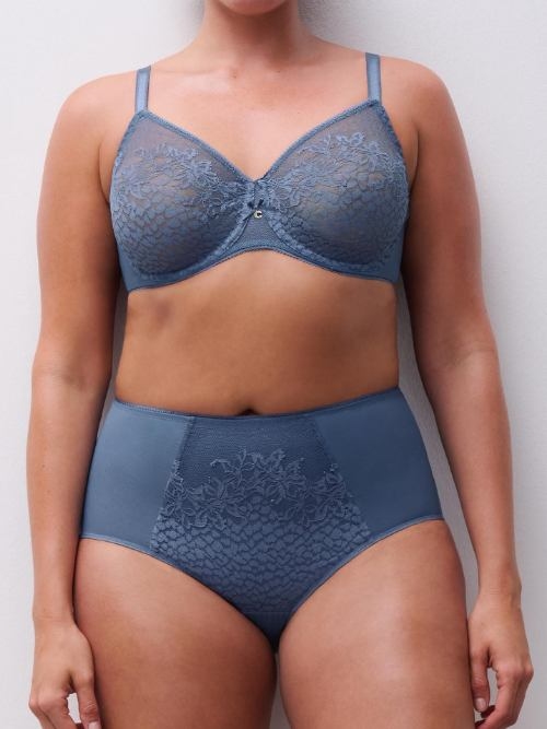 Chantelle Maris jeans blau hoher slip