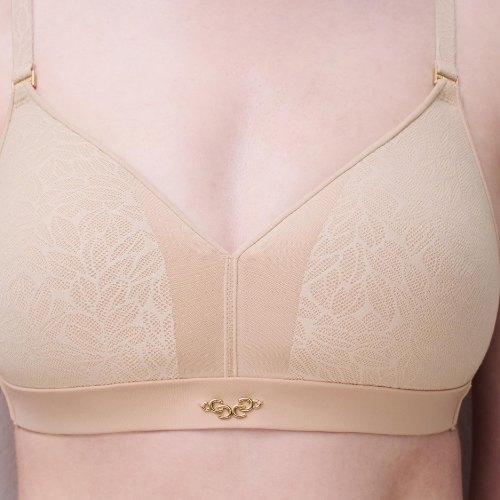 Chantelle Pure Lace beige ohne bügel bh