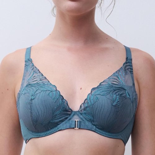 Chantelle Legend jeans blau push up bh