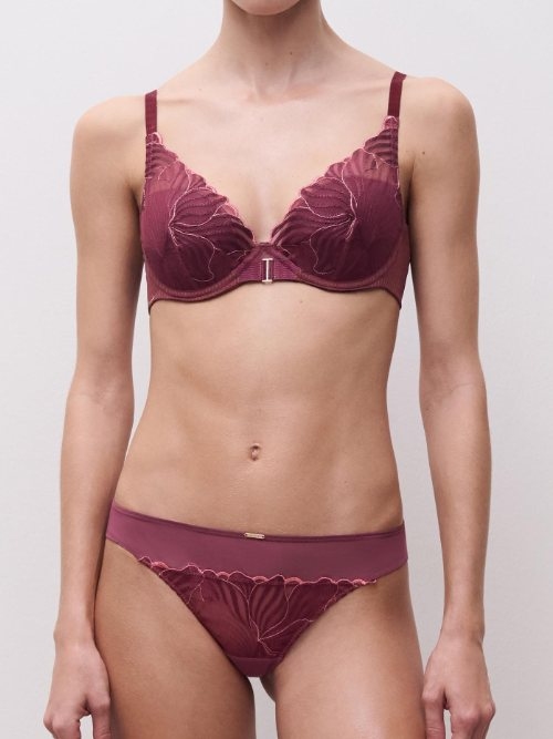 Chantelle Legend blau push up bh