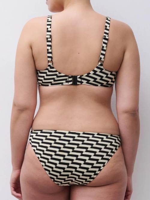 Femilet Badmode Santosa schwarz/gold bikini slip