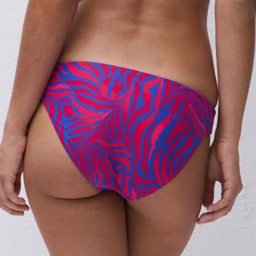 Femilet Badmode Tidra blau/rot bikini slip