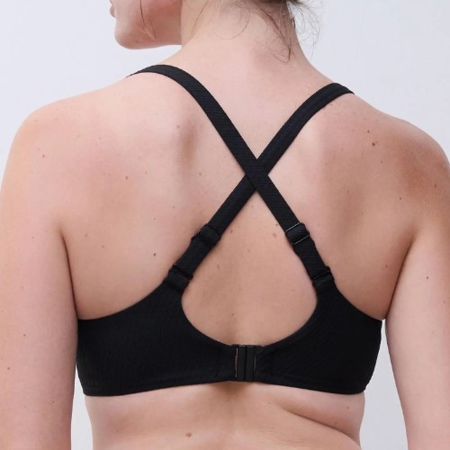 Femilet Badmode Navarino schwarz unwattierter bikini bh