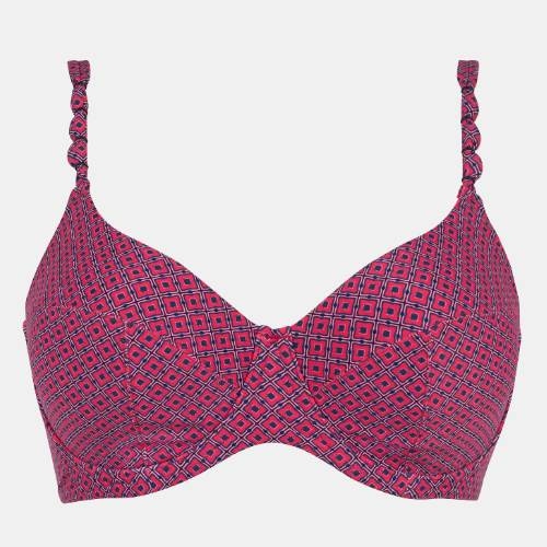 Femilet Badmode Tidra pink/print unwattierter bikini bh