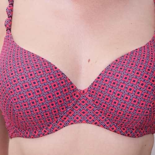 Femilet Badmode Tidra pink/print gemoldefer bikini bh