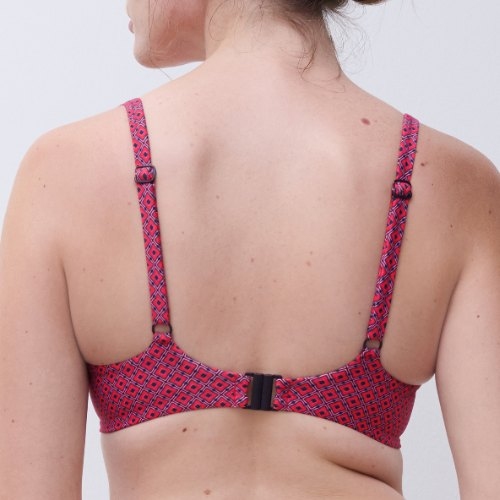 Femilet Badmode Tidra pink/print gemoldefer bikini bh