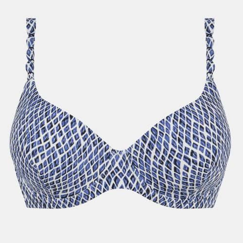 Femilet Badmode Tidra blau/print gemoldefer bikini bh