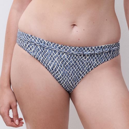 Femilet Badmode Tidra blau/print bikini slip