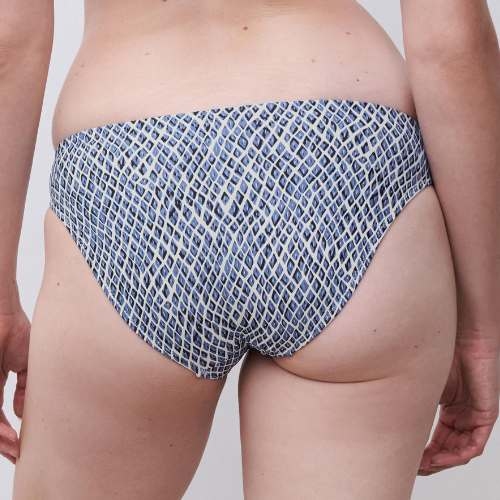 Femilet Badmode Tidra blau/print bikini slip